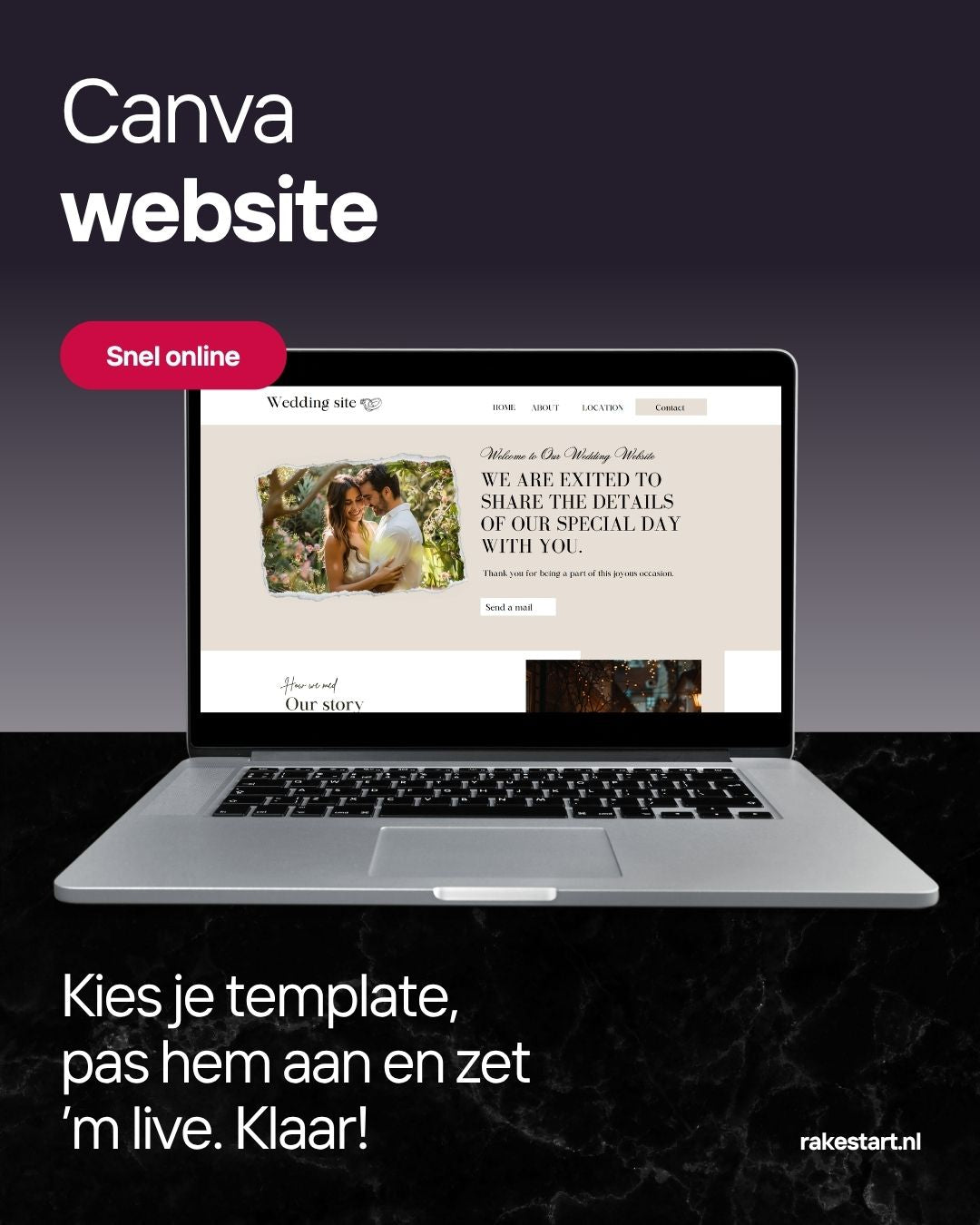 wordpress onepager design